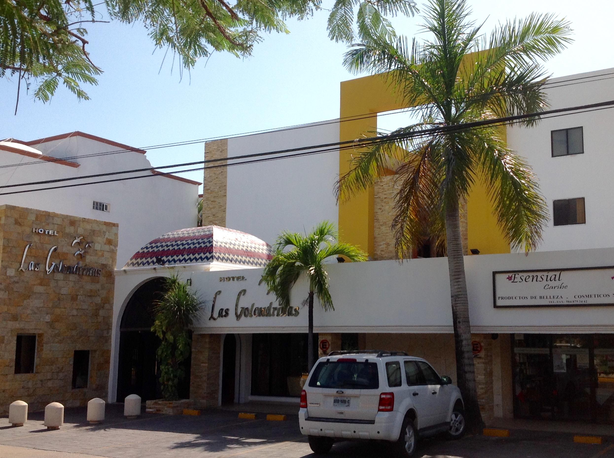Hotel Las Golondrinas Playa del Carmen Exteriör bild